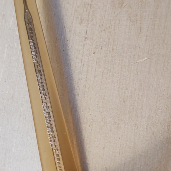 Oliver People's Kosslyn Beige Frames RX - Picture 7 of 8